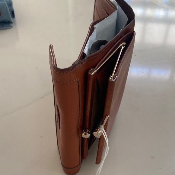 Brown Leather Wallet VINTAGE Dooney and bourse - Picture 13 of 16